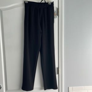 Men’s deep black track pants